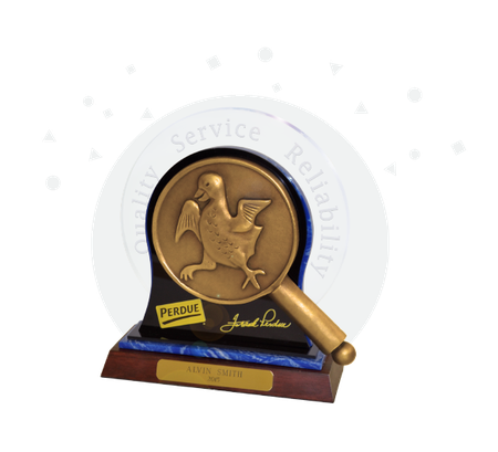 Celebrate success and employee performance achievements with custom trophies