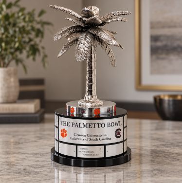 Palmetto Bowl palm tree trophy