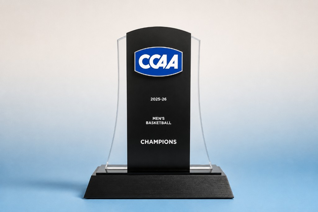 CCAA Mens Basketball Champions trophy