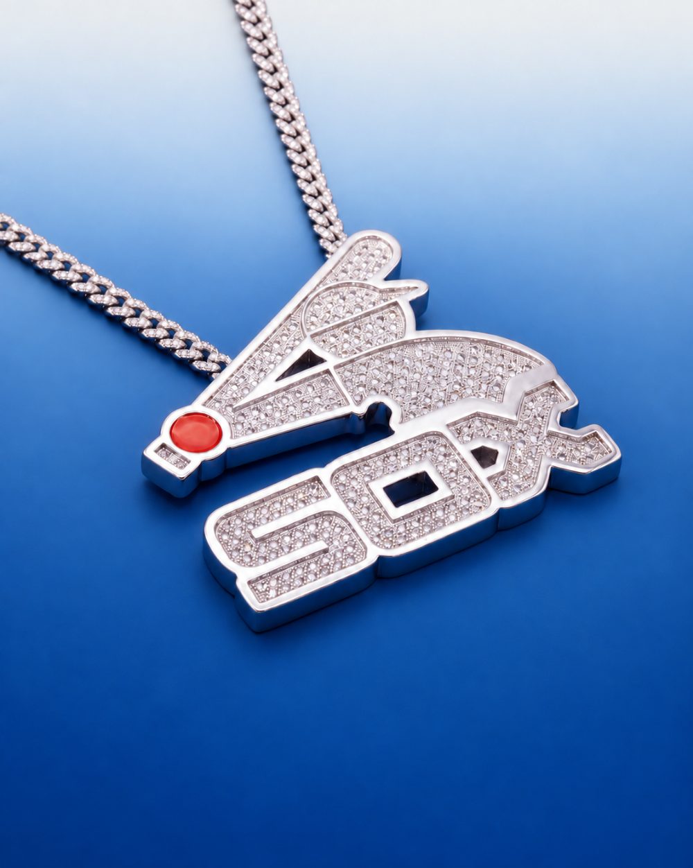 White Sox player with pendant award