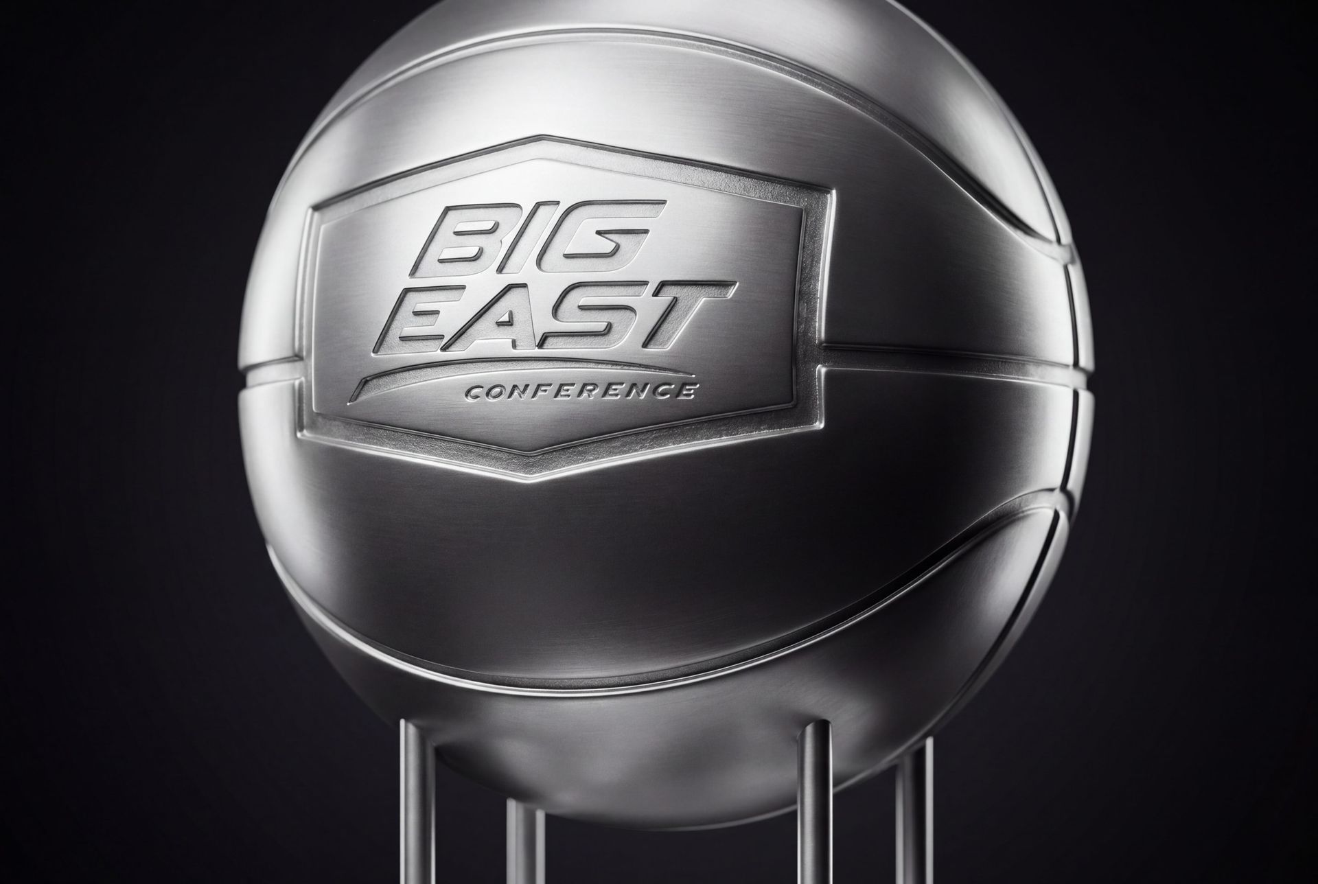 Big East championship trophy detail