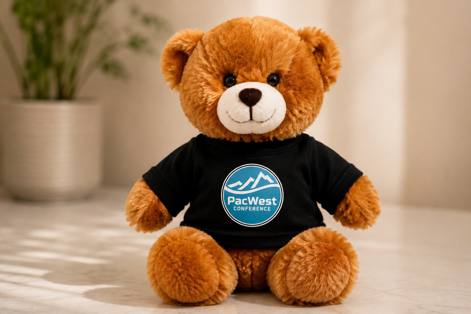PacWest custom teddy bear product detail