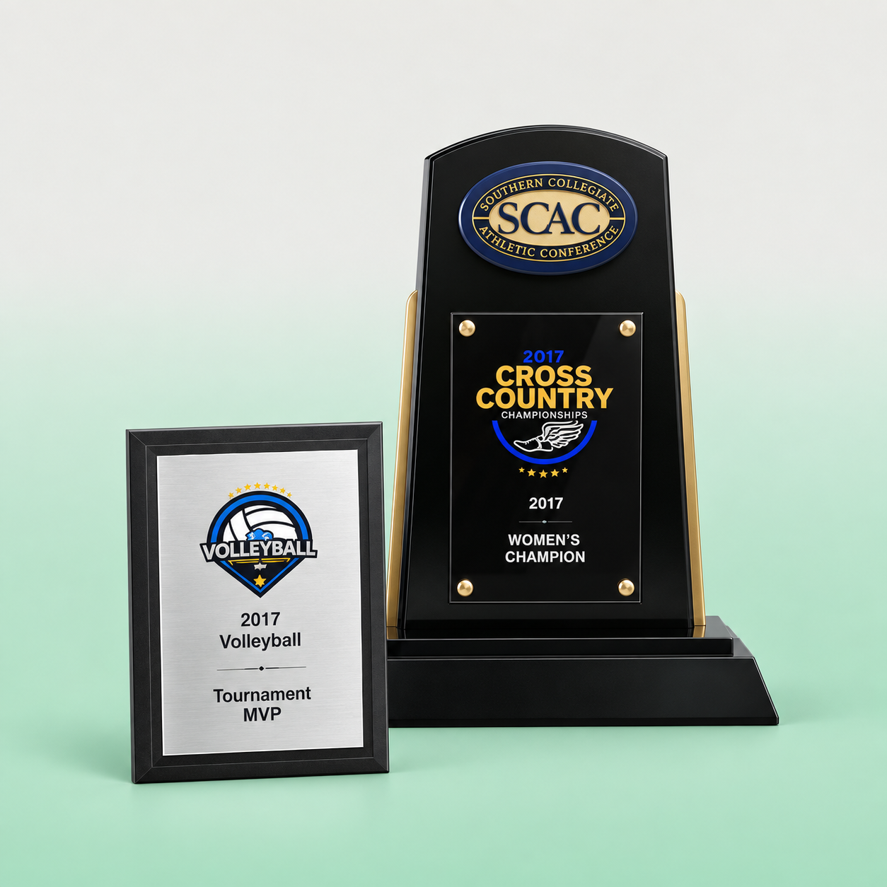 SCAC Volleyball and Cross Country championship awards