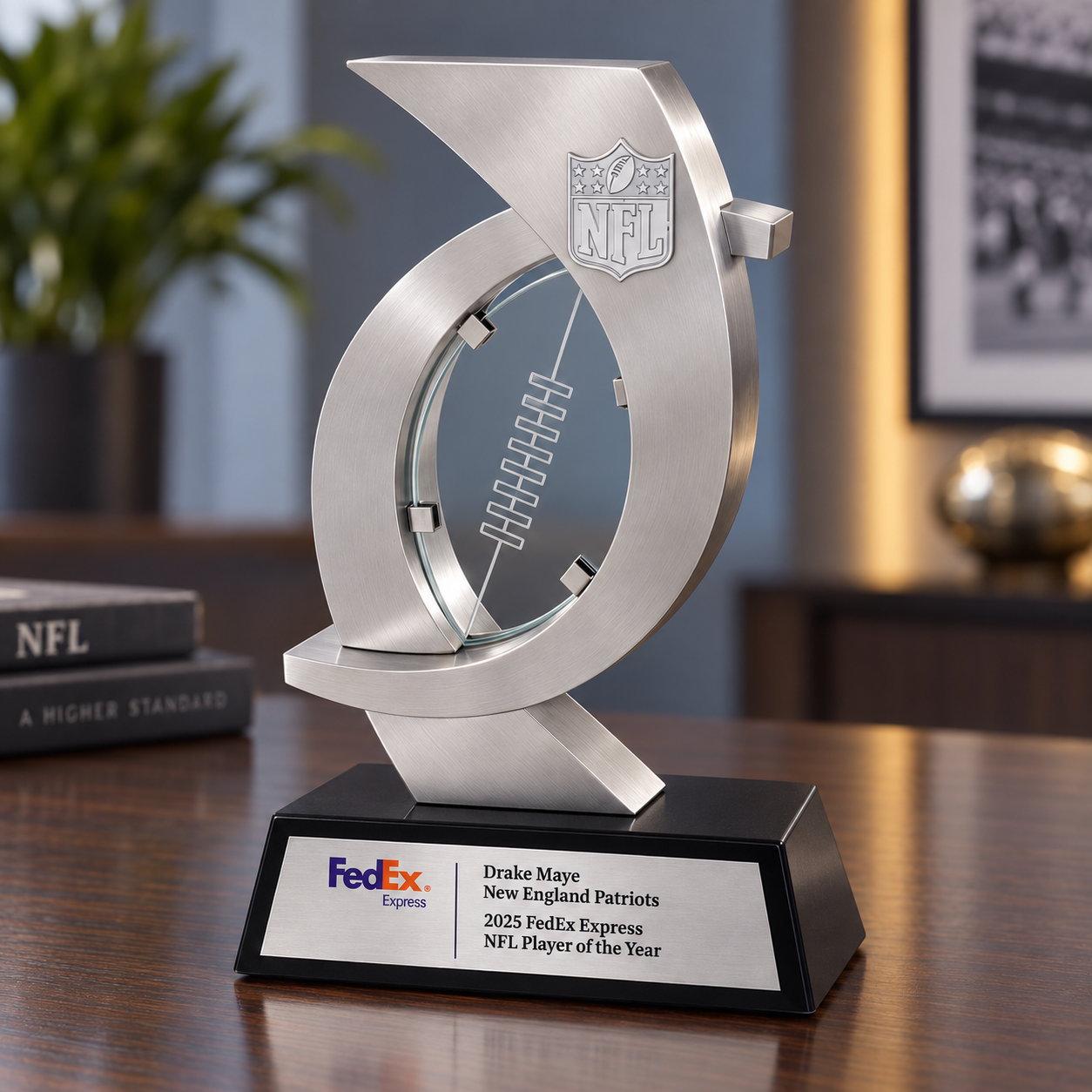 FedEx Express NFL Player of the Year trophy
