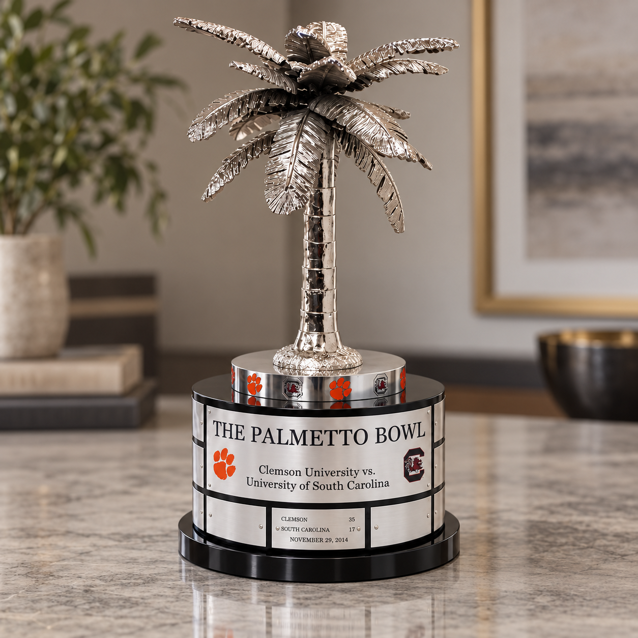Palmetto Bowl trophy
