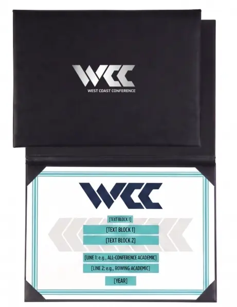 CONF-WCC WCC-18 Certificate / Folder